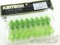 Preview: Der Crazy Flapper von KEITECH in 2,8" Farbe CHARTREUSE PEPPER SHAD