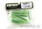 Preview: KEITECH Easy Shiner CHARTREUSE PEPPER SHAD in 2" - aromatisierter Topgummi aus Japan