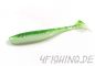 Preview: KEITECH Easy Shiner CHARTREUSE PEPPER SHAD in 3" - aromatisierter Topgummi aus Japan