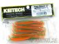 Preview: KEITECH Easy Shiner UV LIME /ORANGE in 3" - aromatisierter Topgummi aus Japan