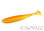 Preview: KEITECH Easy Shiner ORANGE SHINER in 5" - aromatisierter Topgummi aus Japan