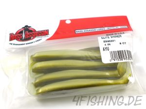 Bass Assassin ELITE SHINER in 4" Farbe AYU