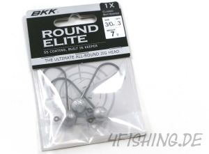 BKK Round Elite Classic Bait Keeper Jighaken - Größe 3/0