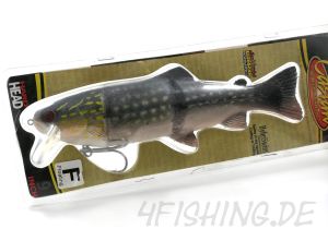 2. Wahl Schnäppchen: Castaic Hard Head Real Bait 9 Inch (23 cm) CUSTOM NORTHERN PIKE F mit Farbfehler!!!