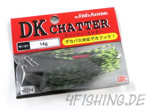 Der DK CHATTER 14 von FISH ARROW - der ultimative Chatterbait auf Hecht & Co.