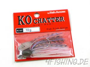 Der KO CHATTER 10 von FISH ARROW - der ultimative Chatterbait auf Barsch & Co.