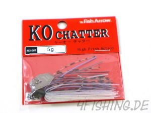 Der KO CHATTER 5 von FISH ARROW - der ultimative Chatterbait auf Barsch & Co.