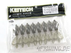 Der Crazy Flapper von KEITECH in 2,8" Farbe LIGHT WATERMELON SHRIMP