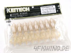 Der Crazy Flapper von KEITECH in 2,8" Farbe WHITE GOLD