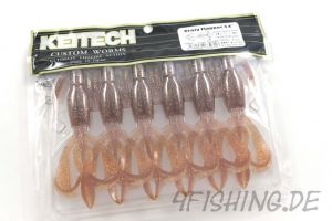 Der Crazy Flapper von KEITECH in 4,4" Farbe GOLDEN GOBY (BA-EDITION)