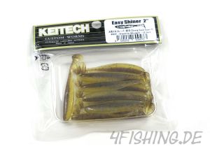 KEITECH Easy Shiner ELECTRIC BLUEGILL in 2" - aromatisierter Topgummi aus Japan