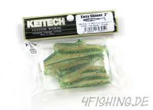 KEITECH Easy Shiner FIRE PERCH in 2" - aromatisierter Topgummi aus Japan