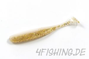 KEITECH Easy Shiner WHITE GOLD in 2" - aromatisierter Topgummi aus Japan