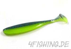 KEITECH Easy Shiner CHARTREUSE THUNDER in 3" - aromatisierter Topgummi aus Japan