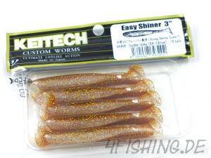 KEITECH Easy Shiner GOLDEN GOBY (BA-EDITION) in 3" - aromatisierter Topgummi aus Japan