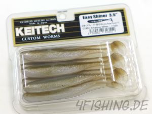 KEITECH Easy Shiner ARKANSAS SHINER in 3,5" - Topgummi aus Japan