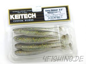 KEITECH Easy Shiner CRYSTAL SHAD in 3,5" - Topgummi aus Japan