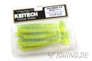 KEITECH Easy Shiner UV PERCH in 3,5" - Topgummi aus Japan