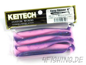 KEITECH Easy Shiner LEE LA BUBBLEGUM in 5" - aromatisierter Topgummi aus Japan