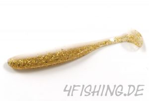 KEITECH Easy Shiner WHITE GOLD in 4" - aromatisierter Topgummi aus Japan