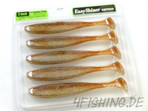 KEITECH Easy Shiner GOLDEN GOBY (BA-EDITION) in 5" - aromatisierter Topgummi aus Japan