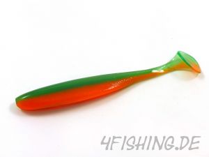 KEITECH Easy Shiner UV LIME / ORANGE in 5" - aromatisierter Topgummi aus Japan