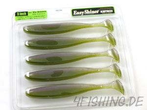 KEITECH Easy Shiner VIO GREENIE (BA-EDITION) in 5" - aromatisierter Topgummi aus Japan