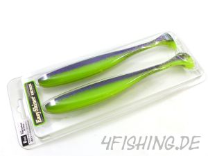 KEITECH Easy Shiner PURPLE CHARTREUSE in 8" - der große Topgummi aus Japan