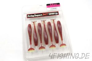 KEITECH FAT Swing Impact in 3.3" - Farbe CHARTREUSE SILVER RED