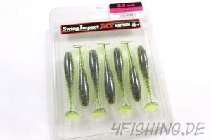 KEITECH FAT Swing Impact in 3.3" - Farbe PURPLE CHARTREUSE (BA-EDITION)