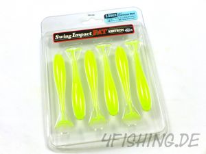 KEITECH FAT Swing Impact in 3.8" - Farbe CHARTREUSE SHAD
