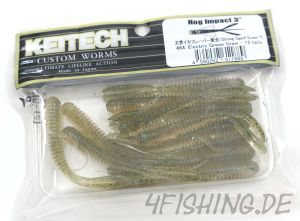 Der HOG IMPACT von KEITECH in 3" Farbe ELECTRIC GREEN CRAW