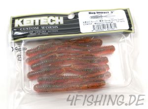 Der HOG IMPACT von KEITECH in 3" Farbe MOTOROIL / ORANGE