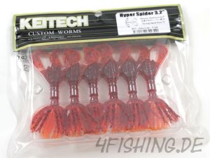 Keitech 3,2" HYPER SPIDER in DELTA CRAW