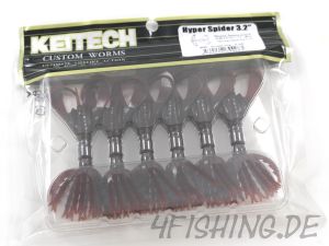 Keitech 3,2" HYPER SPIDER in SCUPPERNONG