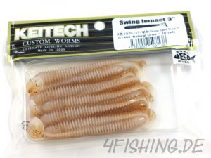 KEITECH Swing Impact in 3 Inch NATURAL CRAW