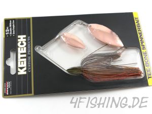 KEITECH TEE-BONE SPINNERBAITS DOUBLE WILLOW