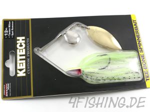 KEITECH TEE-BONE SPINNERBAITS TANDEM WILLOW