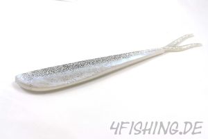 Lunker City Fin-S-Fish in 10" ICE SHAD der Megavertikalgummi
