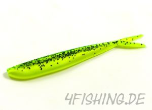 Lunker City Fin-S Fish in 4" CHARTREUSE PEPPER SHAD