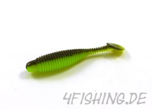 Lunker City: Der kleine Grubster in 2" Farbe GREEN PUMPKIN / CHARTREUSE (BA-Edition)