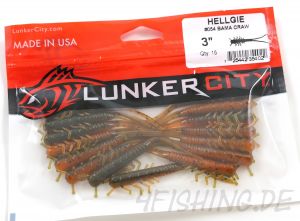 Lunker City - die Larve: HELLGIES in 3" in BAMA CRAW