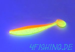 Der SWIMFISH in 2,75" von LUNKER CITY - ATOMIC CHICKEN