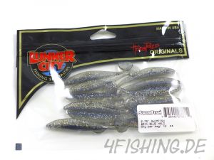 Der SWIMFISH in 2,75" von LUNKER CITY - BLUE HALO