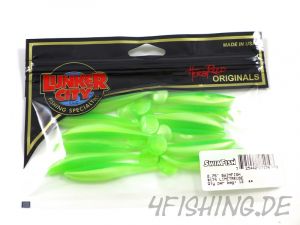 Der SWIMFISH in 2,75" von LUNKER CITY - LIMETREUSE