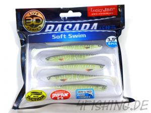 NEUHEIT: Der BASARA SOFT SWIM in 3,5" (ca. 9,5 cm) von Lucky John in versch. Farben