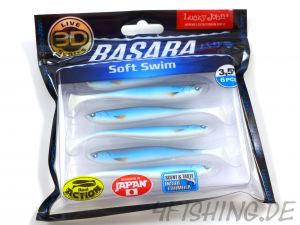 NEUHEIT: Der BASARA SOFT SWIM in 3,5" (ca. 9,5 cm) von Lucky John in versch. Farben