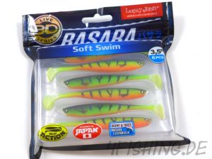 NEUHEIT: Der BASARA SOFT SWIM in 3,5" (ca. 9,5 cm) von Lucky John in versch. Farben