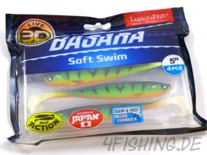 NEUHEIT: Der BASARA SOFT SWIM in 5" (ca. 13,5 cm) von Lucky John in versch. Farben