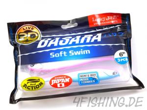 NEUHEIT: Der BASARA SOFT SWIM in 6" (ca. 15,5 cm) von Lucky John in versch. Farben